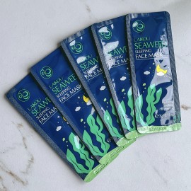 Нічна маска для обличчя з екстрактом водоростей Laikou Seaweed Sleeping Face Mask 3g