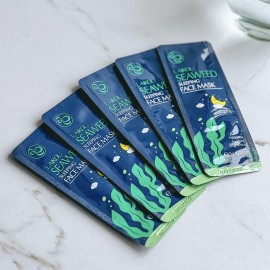 Нічна маска для обличчя з екстрактом водоростей Laikou Seaweed Sleeping Face Mask 3g