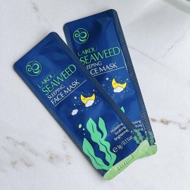 Нічна маска для обличчя з екстрактом водоростей Laikou Seaweed Sleeping Face Mask 3g