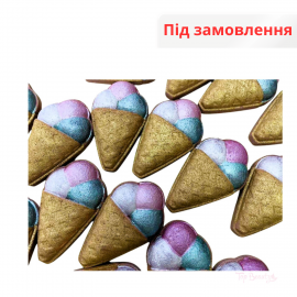 Бомбочка-гейзер для ванни 180 г. Морозиво Top Beauty