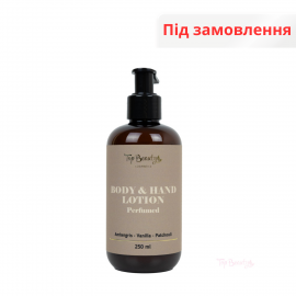 Лосьйон для рук і тіла парфумований 250 мл. Амбра-Ваніль-Пачулі Top Beauty