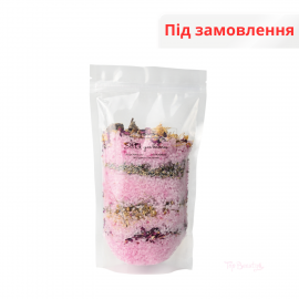 Сіль SPA для ванни (морська сіль із сухоцвітами та екстрактами) 600 г Top Beauty