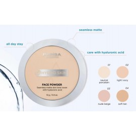 Пудра для обличчя Parisa Hydro Skin Face Powder з гіалуроновою кислотою PHP-04