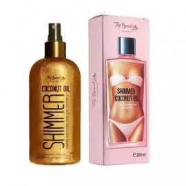 Спрей масло для засмаги з шиммером Top Beauty SPF 15 200 мл