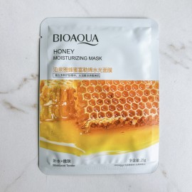 Тканинна маска для обличчя з екстрактом меду Bioaqua Honey Moisturizing Mask