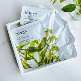 Тканинна маска для обличчя з екстрактом водорослів Bioaqua Algae Moisturizing Mask