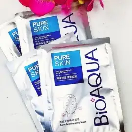 Тканинна маска для обличчя очищаюча Анти Акне BIOAQUA Pure Skin (1шт)