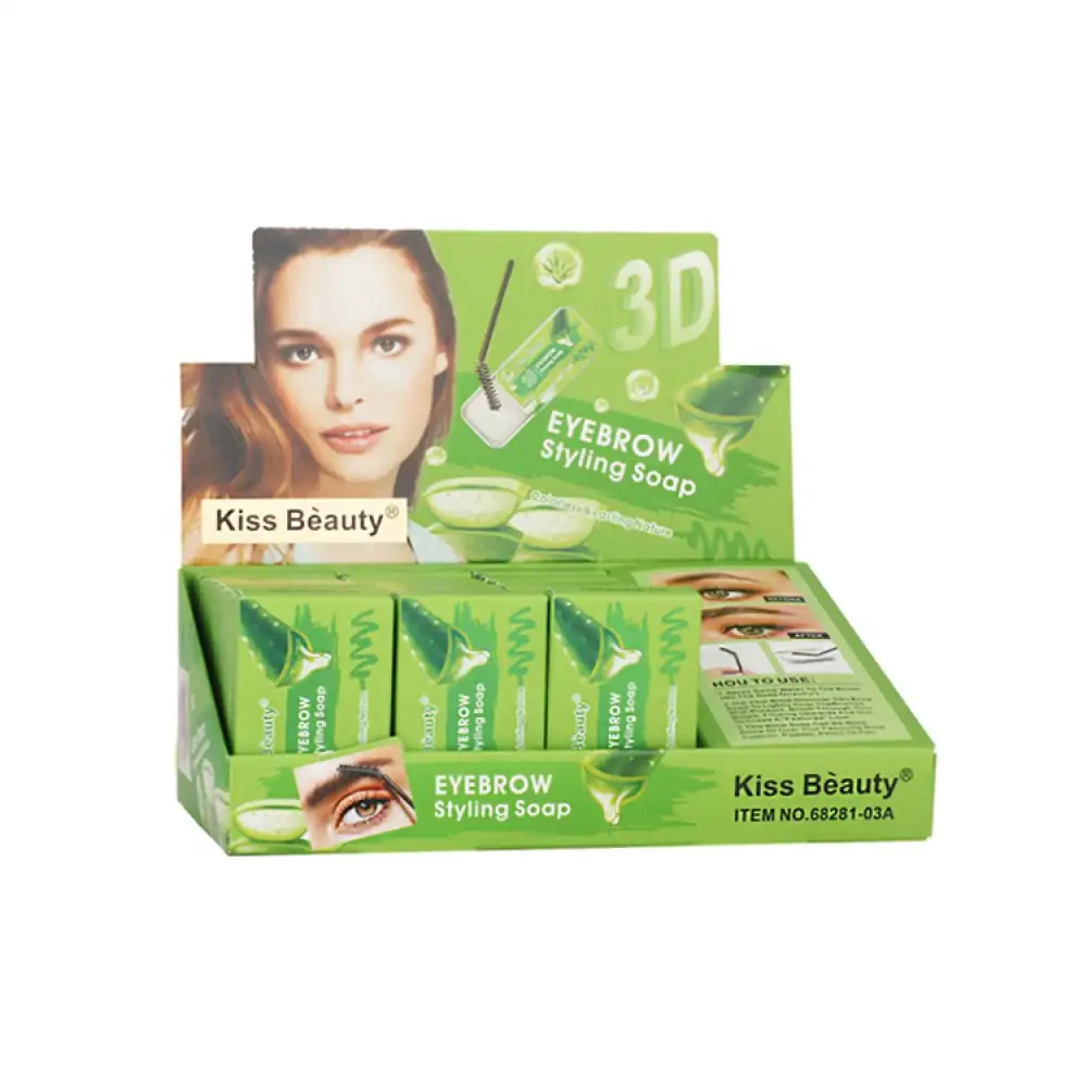 Мило фіксатор для брів Kiss Beauty алое  оптом