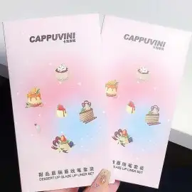 Набір 2в1 матові помада+олівець Cappuvini