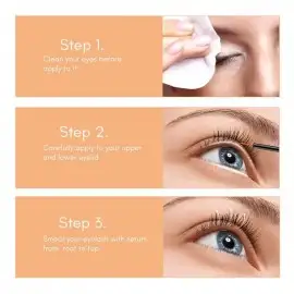 Сироватка для вій і брів Senana Nourishing Liquid Eyelashes, 7мл