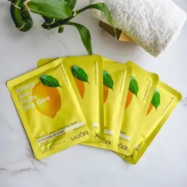 Набір тканинних масок Sadoer Botany And Fruits Мікс 10шт