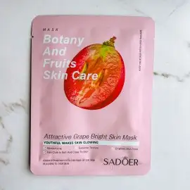 Набір тканинних масок Sadoer Botany And Fruits Мікс 10шт